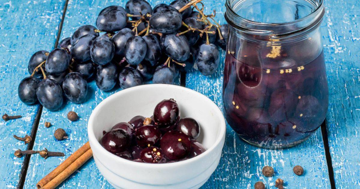 Заготовки из винограда на зиму рецепты с и без стерилизации
