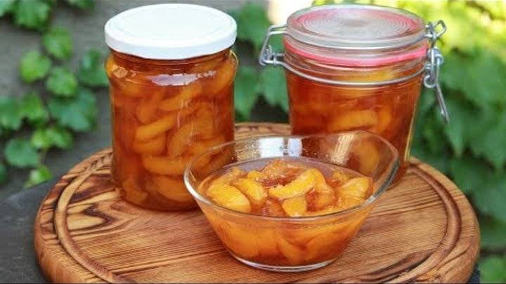 Варенье из персиков на зиму - простые рецепты с фото