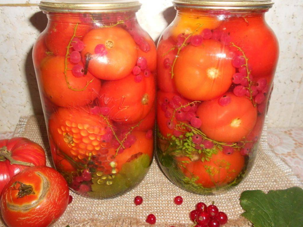 Маринованные сладкие помидоры на зиму в литровых банках — 12 рецептов с уксусом и без