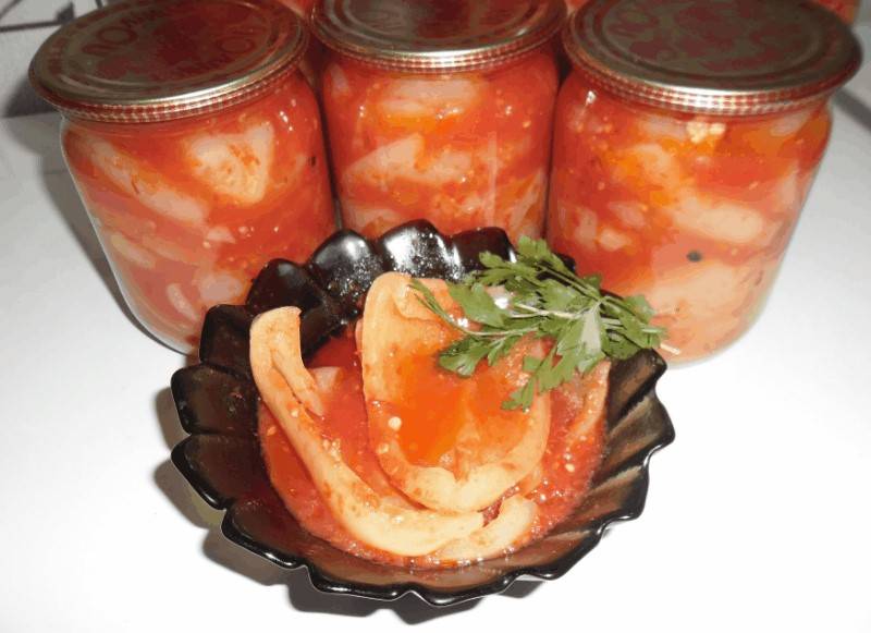 Овощи в томатном соке на зиму: рецепты и особенности приготовления ассорти
