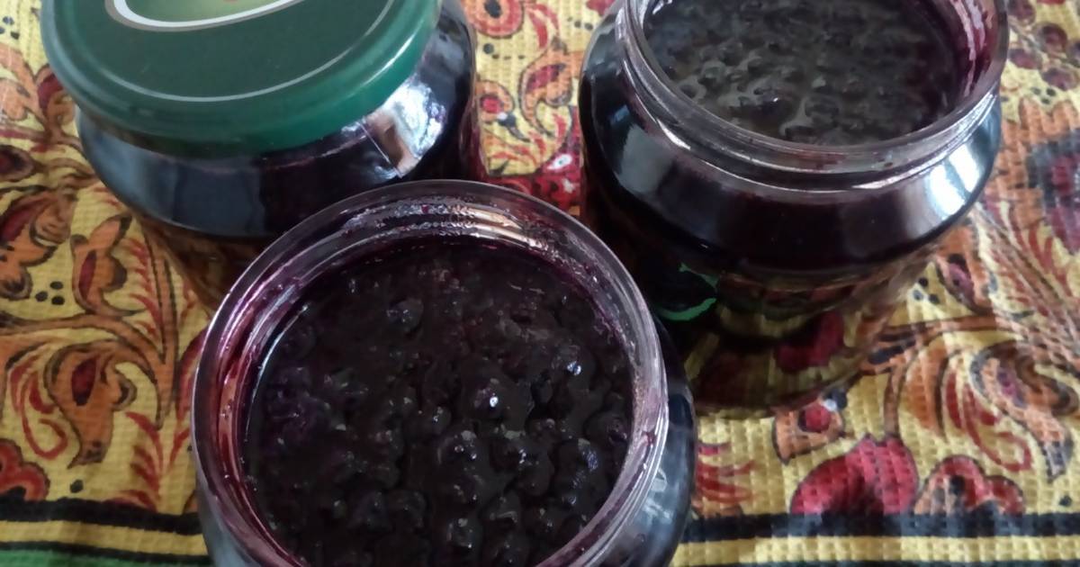 Простые рецепты приготовления джема из черники на зиму