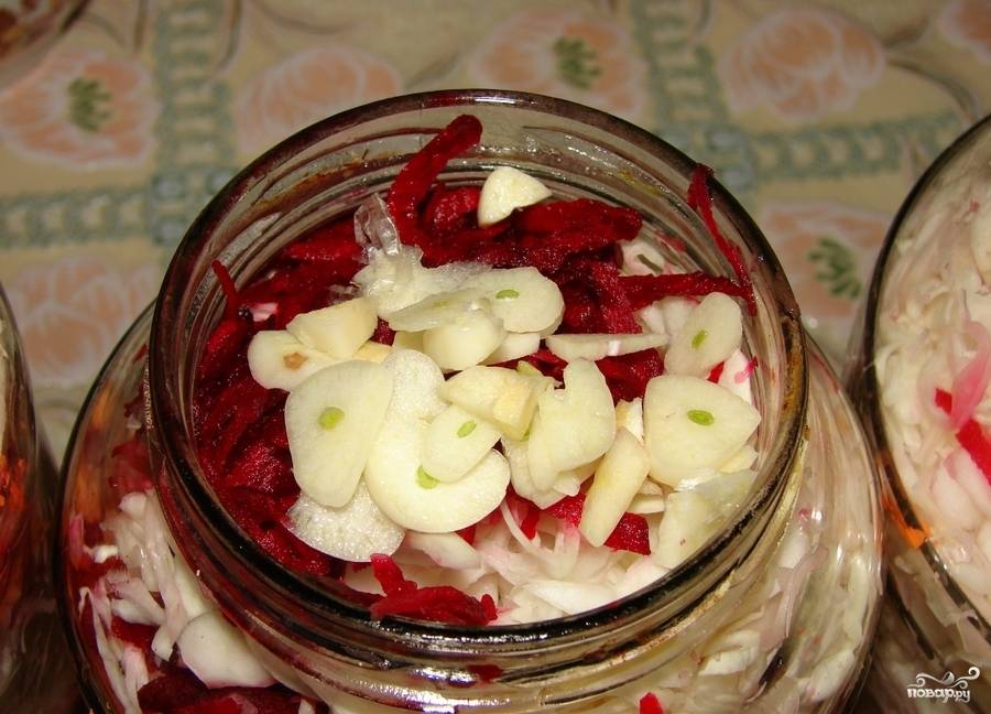 Капуста по-грузински: рецепт маринованной со свеклой в банке на зиму с фото и видео