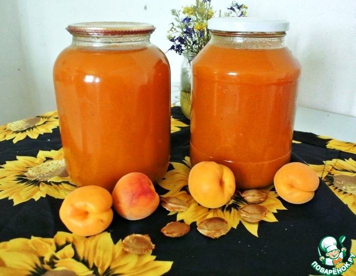 Простой рецепт абрикосового сока с мякотью на зиму в домашних условиях