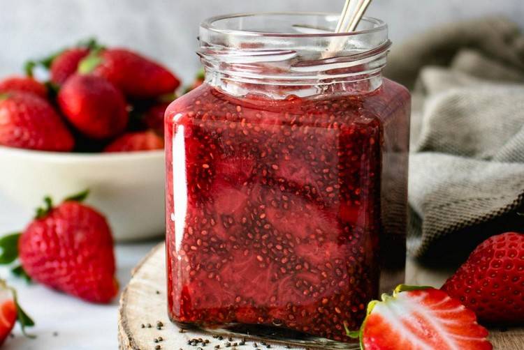 Варенье из клубники без варки