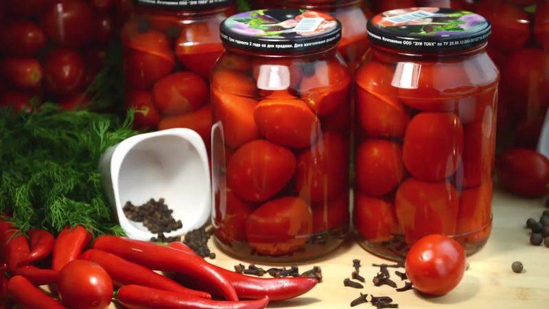 Помидоры в томатной пасте на зиму: топ 15 рецептов консервации в домашних условиях