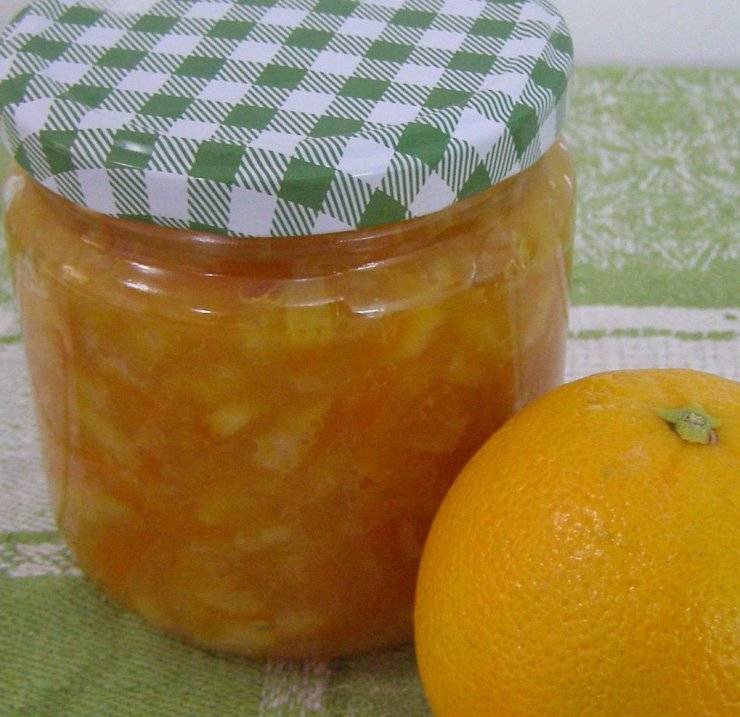 Варенье из ревеня с апельсином