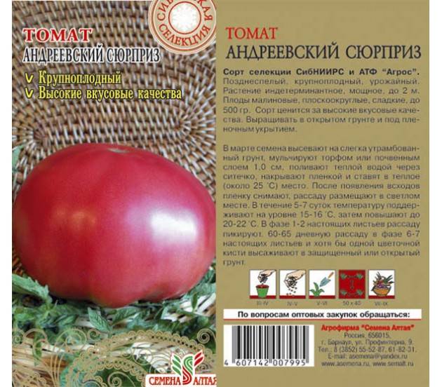 Томат сибирский скороспелый – характеристика и описание сорта