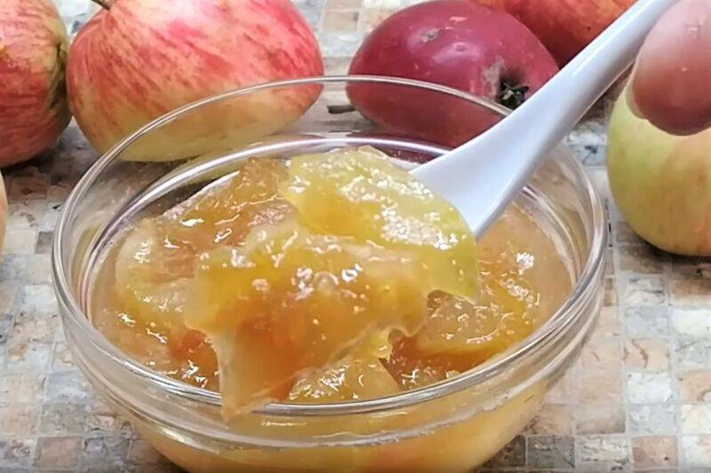 Варенье пятиминутка из яблок на зиму - рецепт с фото пошаговый