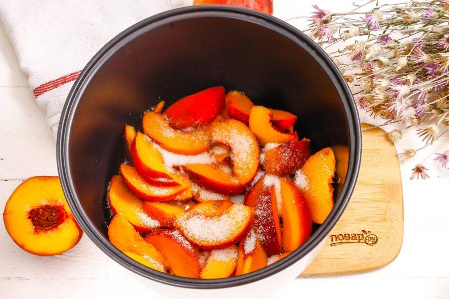Варенье из персиков на зиму — простой рецепт