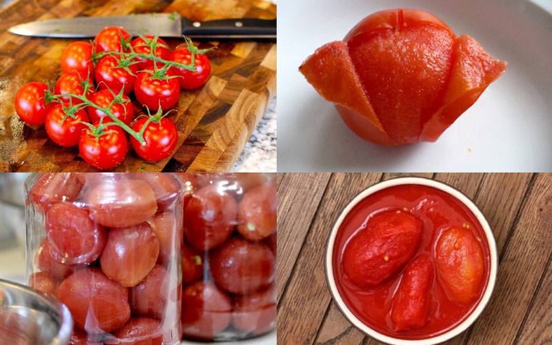 Маринованные помидоры без кожицы — пошаговый рецепт с фото