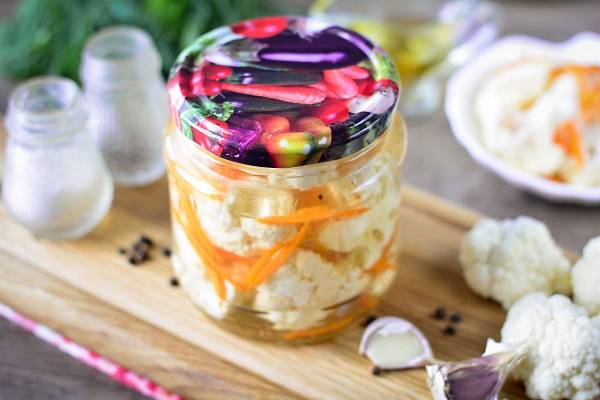 Цветная капуста на зиму. 9 простых рецептов вкусной заготовки в банках