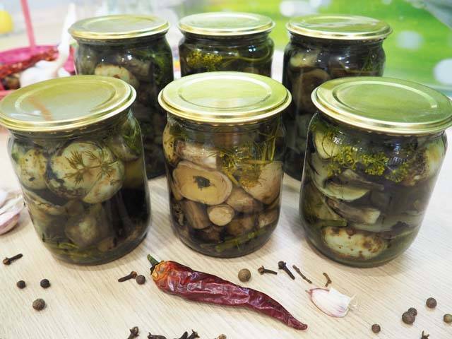 Жареные шампиньоны на зиму в банках – самый вкусный рецепт