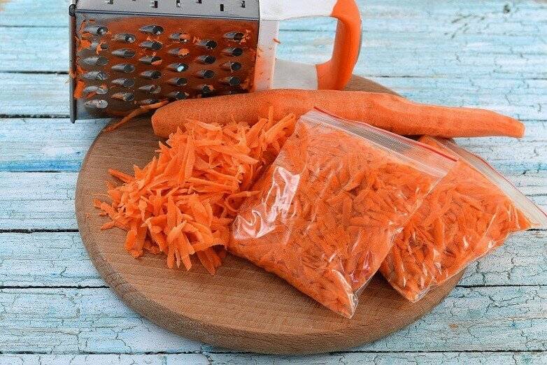 Как лучше заморозить морковь в домашних условиях на зиму. как правильно заморозить морковь на зиму в морозилке, в домашних условиях