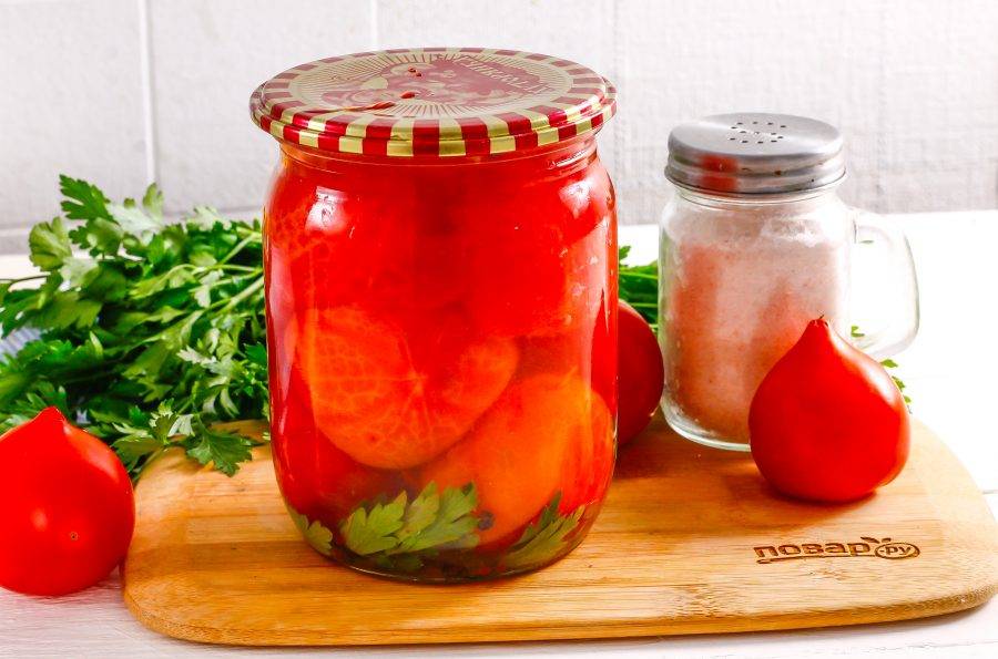 Как приготовить маринованные помидоры без шкурки на зиму, рецепты быстрого посола