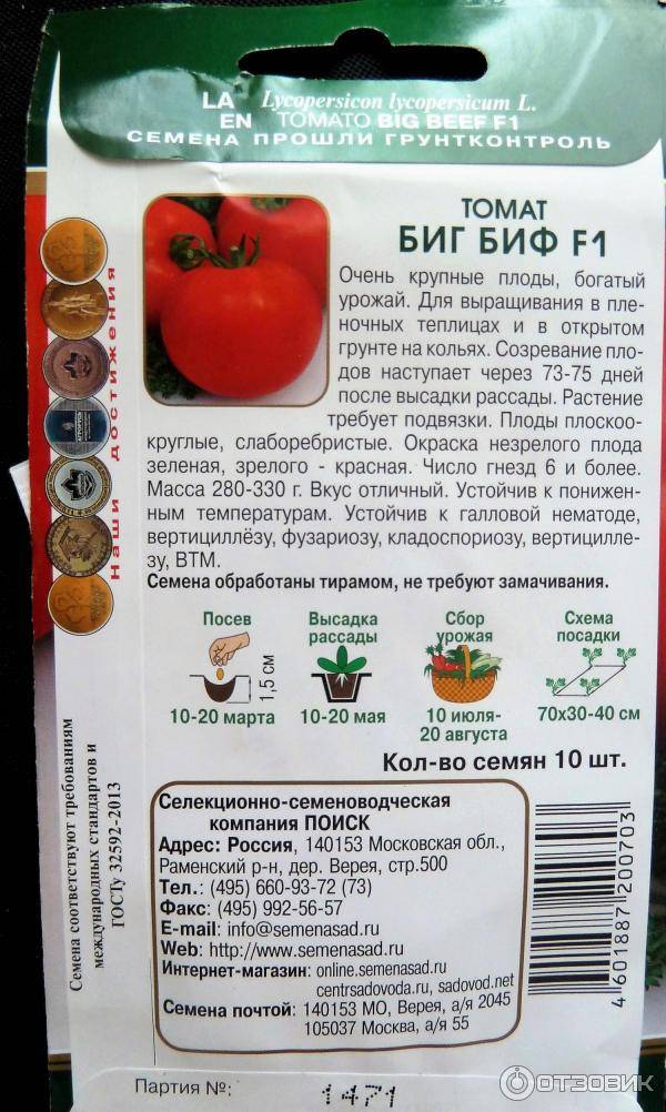 Биф томаты что это: характеристика и описание сортов