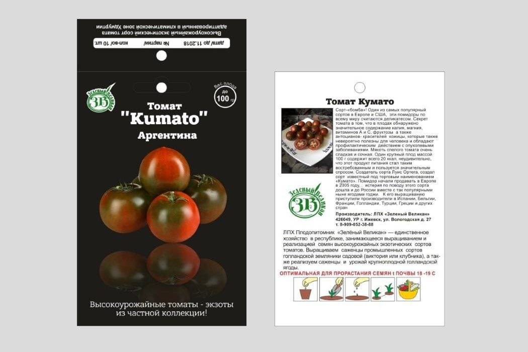 Характеристика и описание сорта помидоров Кумато, его урожайность