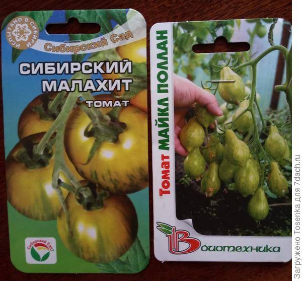 ✅ помидоры малахит. томат сибирский малахит, 20 шт.
