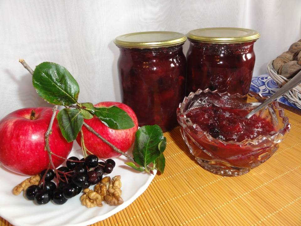 Варенье из черноплодной рябины — рецепты приготовления в домашних условиях