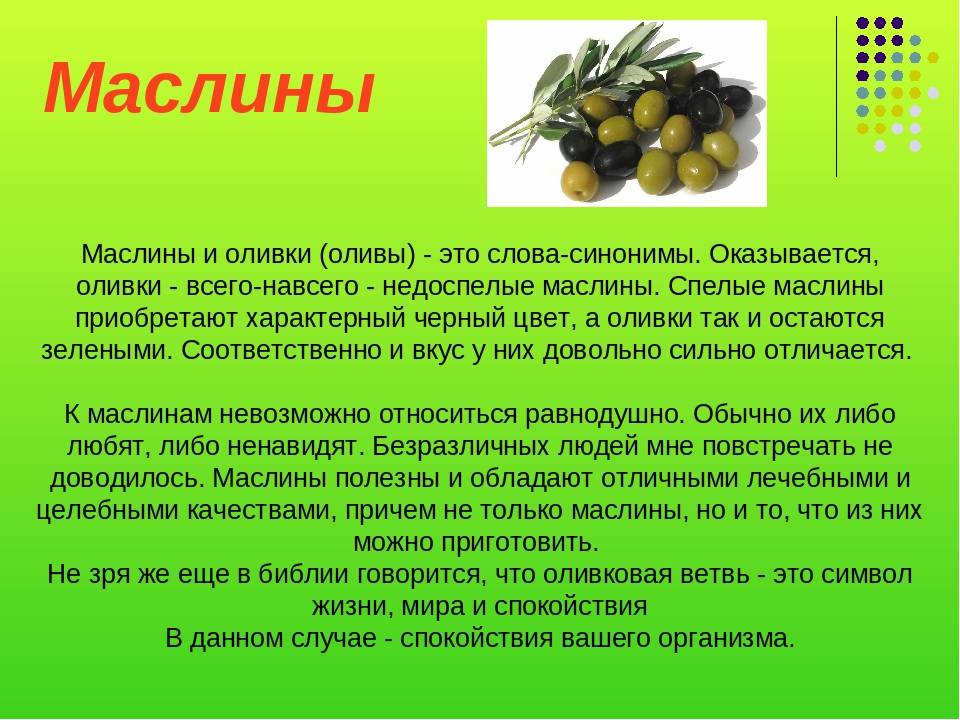 Как выбирать оливки и маслины - со вкусом