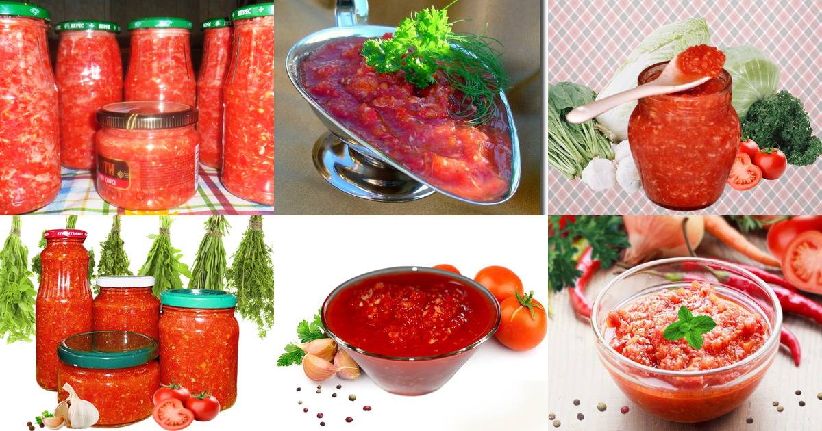 Томатный соус на зиму в домашних условиях — 7 простых рецептов из помидор