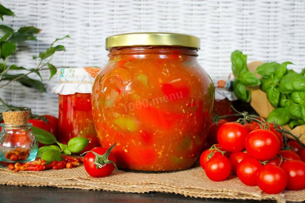 Лечо из перца и помидоров на зиму - 10 простых и самых вкусных рецептов приготовления с фото пошагово