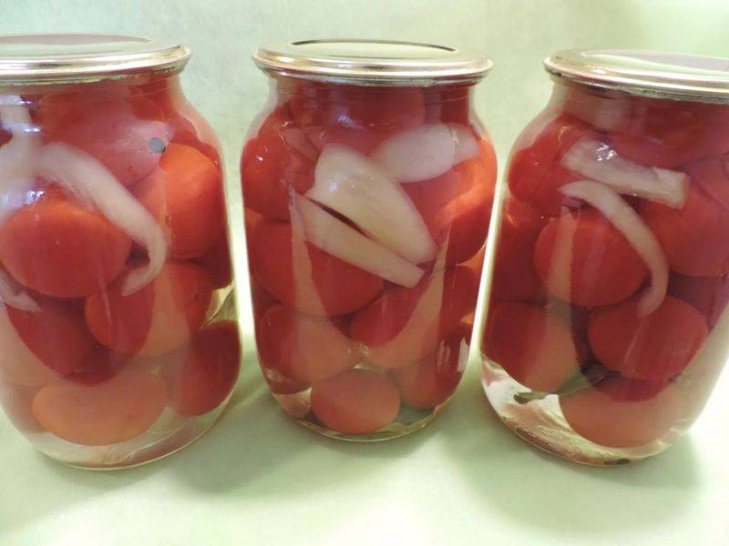 Мариновать помидоры на 1 литровую банку