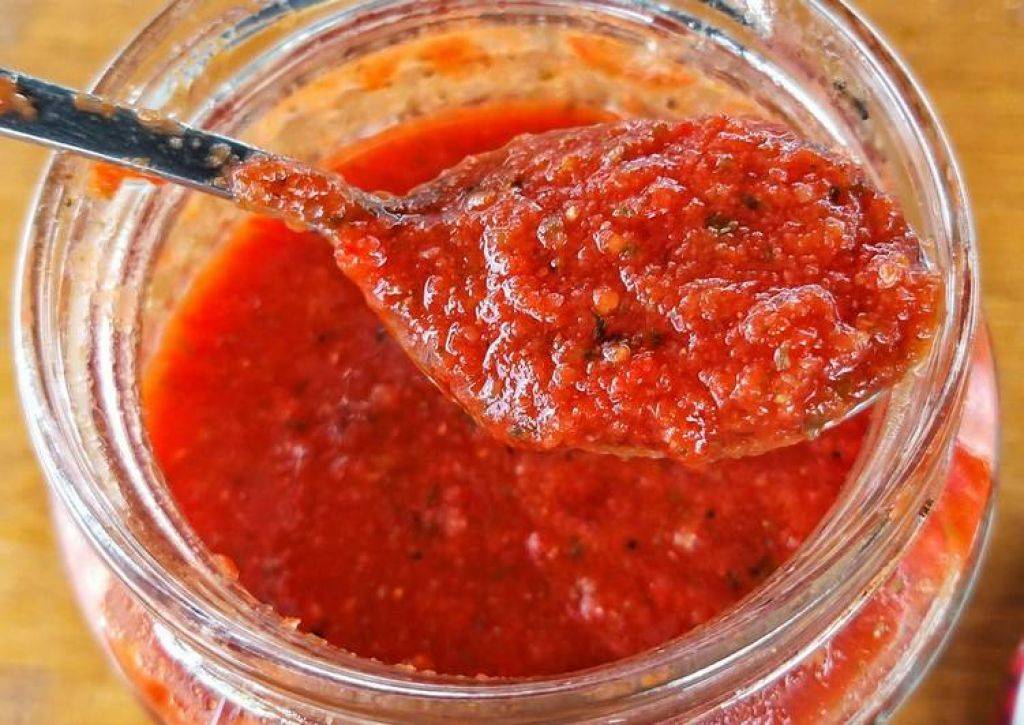Рецепты приготовления соуса из помидоров на зиму