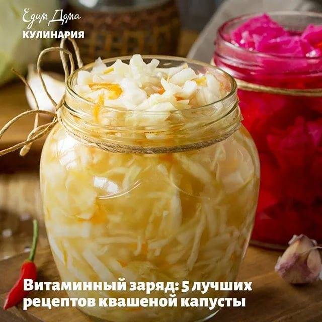 Квашеная капуста классическая - 10 рецептов приготовления с пошаговыми фото