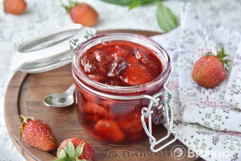 Варенье из клубники на зиму - густое и с целыми ягодами (8 фото рецептов)